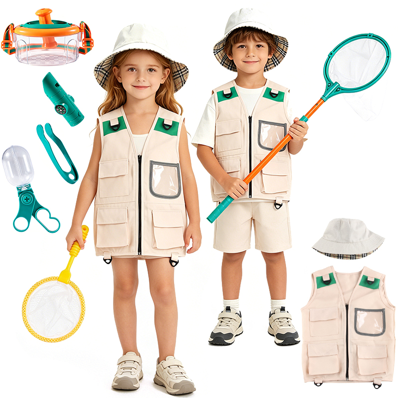 Outdoor Adventure Kit For Boys - Explorer Adventure Kit Outdoor Vest &