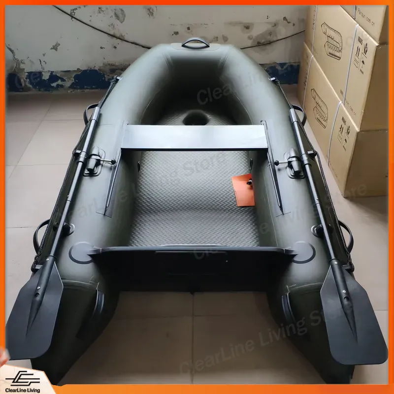 Outdoor Adventure Rafting - 2026 Inflatable Fishing Boat Motorboat Carp