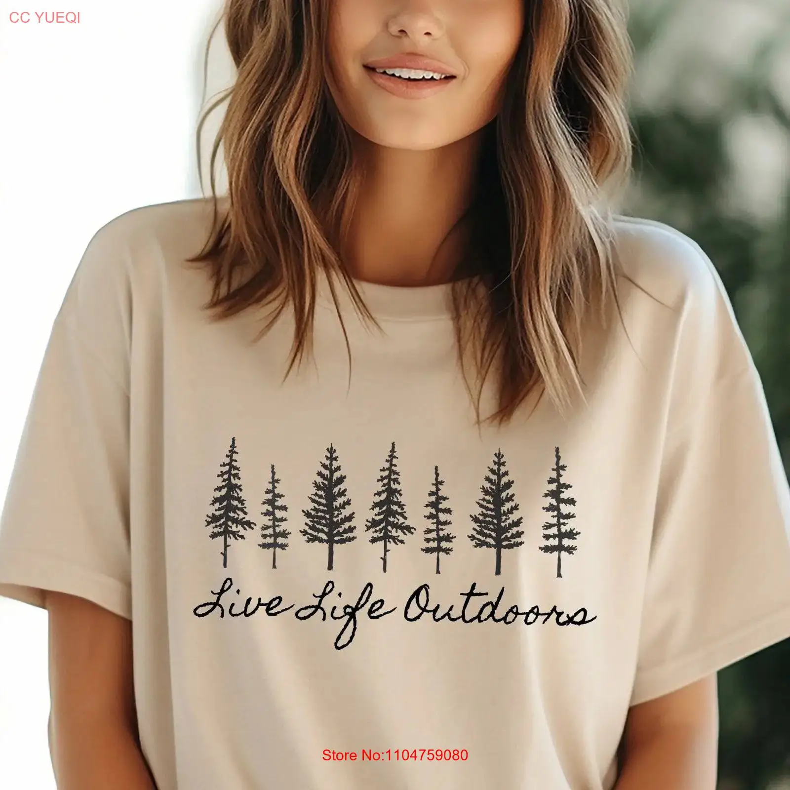 Outdoor Adventure North West - Camping T Shirt Live Life Outdoors