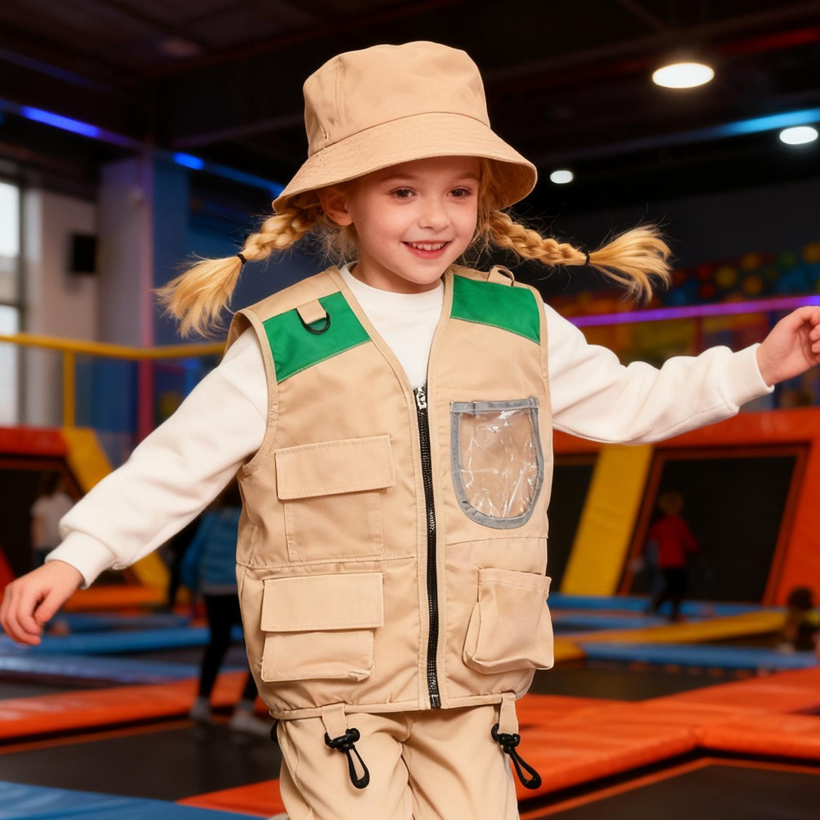 Kids Explorer Vest and Hat Hal - Outdoor Adventure Kit For Boys 评论和价格