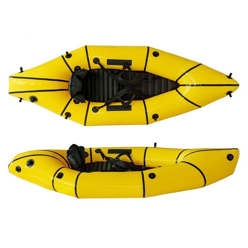 Inflatable Fishing Boat, Singl - Outdoor Adventure Rafting 评论和价格