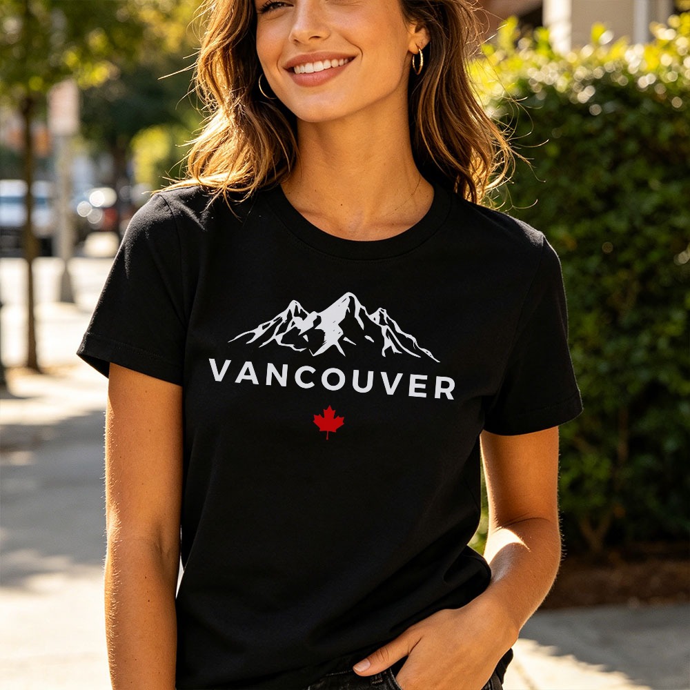 Vancouver Canada Mountain T Sh - Outdoor Adventure Club 评论和价格
