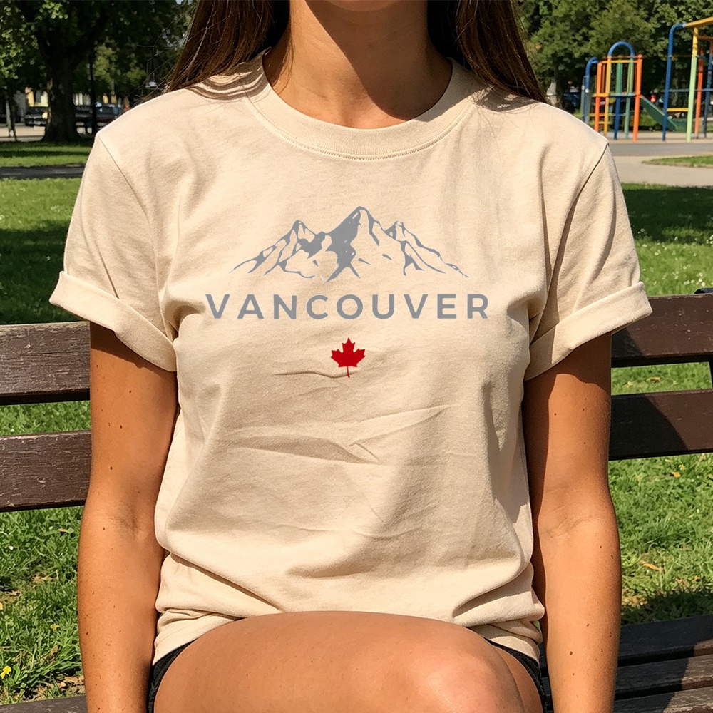 Vancouver Canada Mountain T Sh - Outdoor Adventure Club 评论和价格