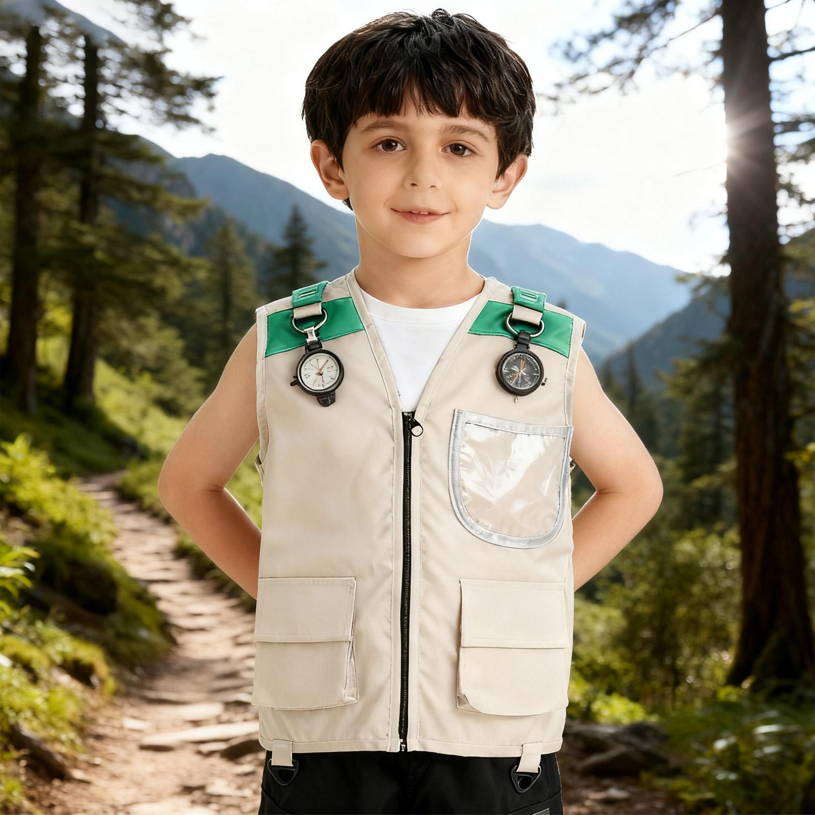 Kids Explorer Vest Costume Saf - Outdoor Adventure Kit For Boys 评论和价格
