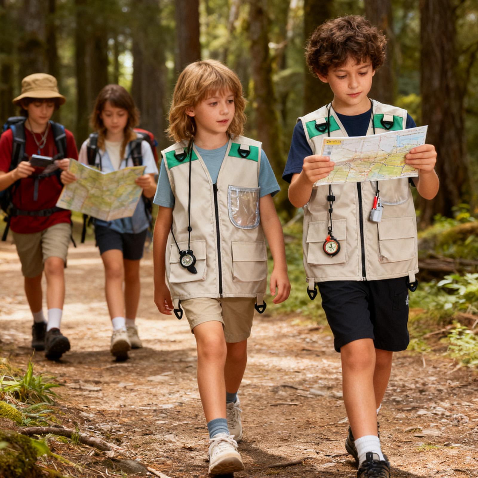 Kids Explorer Vest Costume Saf - Outdoor Adventure Kit For Boys 评论和价格