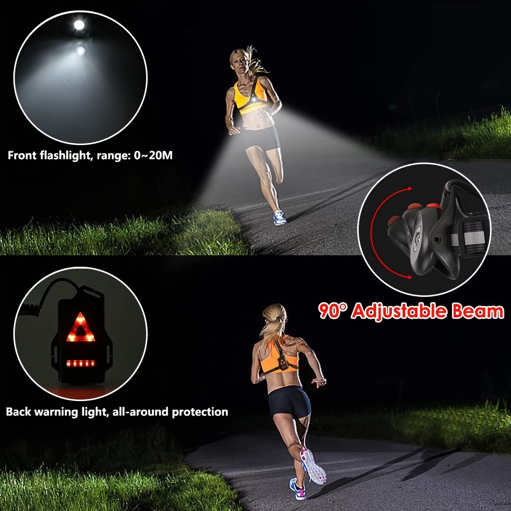 1pc Outdoor  Night Running USB - Outdoor Adventure Holidays 评论和价格