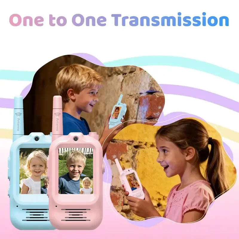 2pcs Kids Video Walkie Talkie  - Outdoor Adventure Toys For Kids 评论和价格