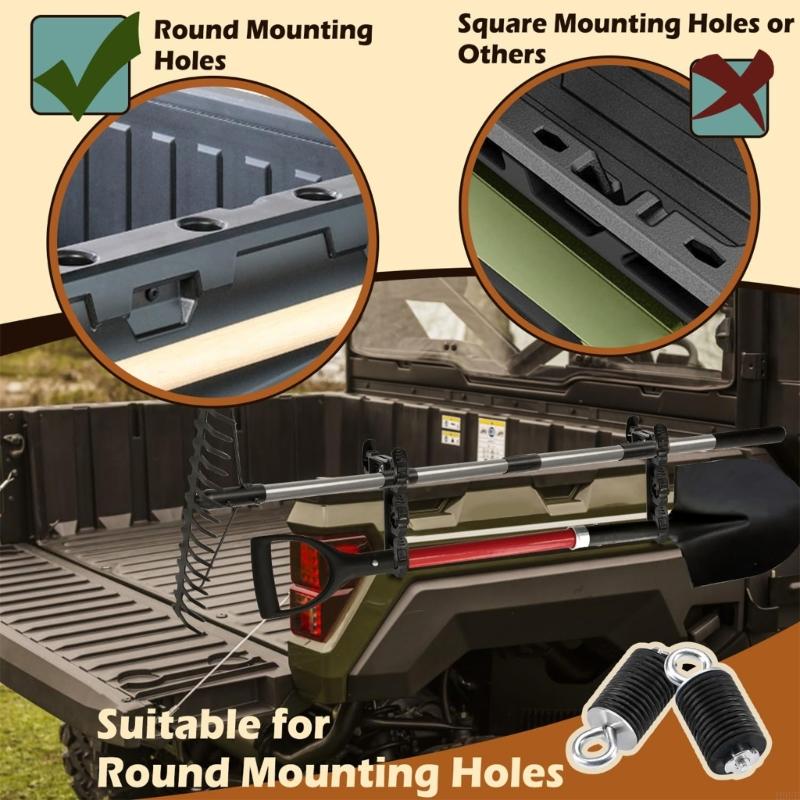 UTV Bed Tool Rack Support With - Outdoor Adventure Utv 评论和价格