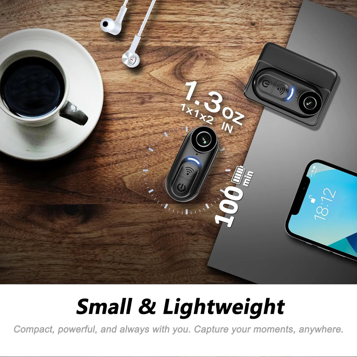 ApexTP4K Mini Body Camera With - Outdoor Adventure Series 评论和价格