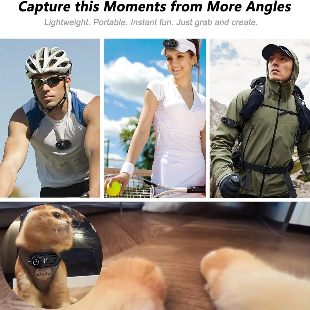 ApexTP4K Mini Body Camera With - Outdoor Adventure Series 评论和价格