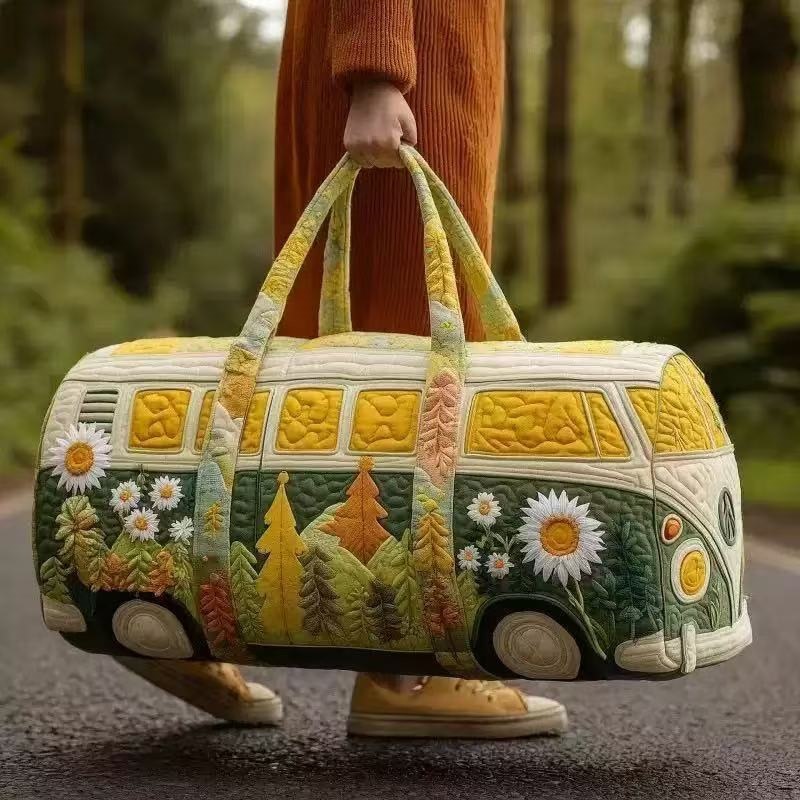 Vintage Camper Van Quilted Duf - Outdoor Adventure Kit 评论和价格