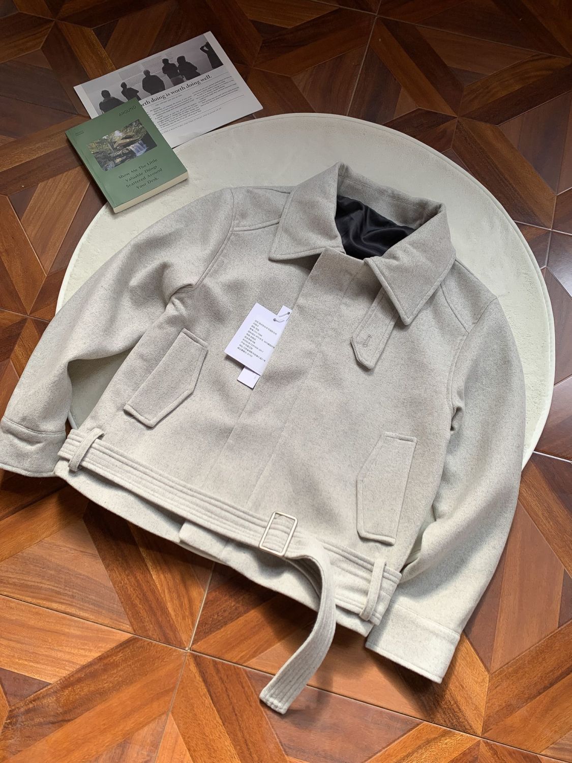 Wool Blend Jacket Man For Work - Outdoor Adventure Holidays 评论和价格
