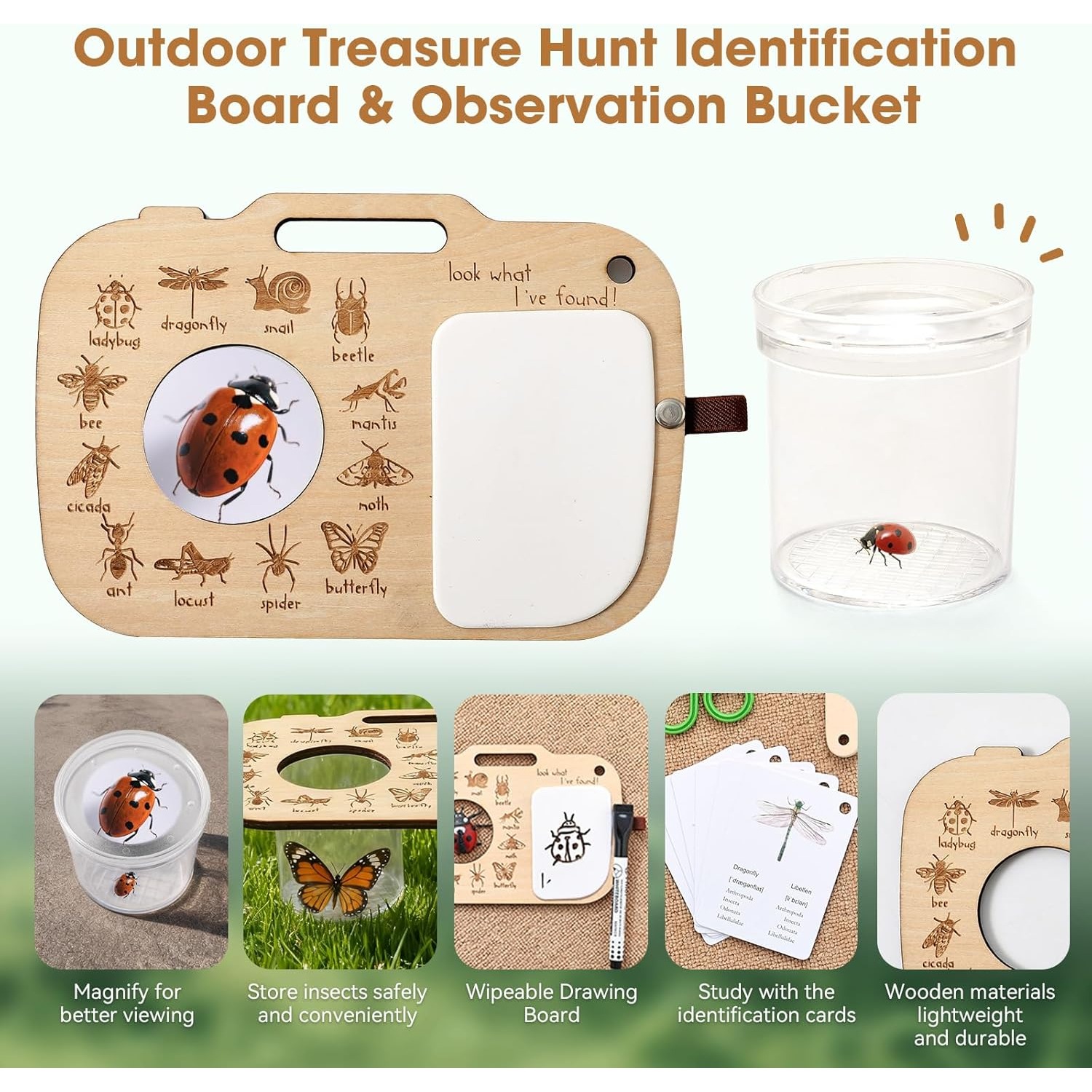 Bug Catcher Kit for Kids with  - Outdoor Adventure Kit For Boys 评论和价格