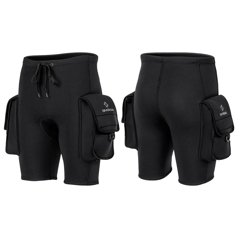 Men Wetsuit Shorts 3mm Neopren - Outdoor Adventure Training 评论和价格