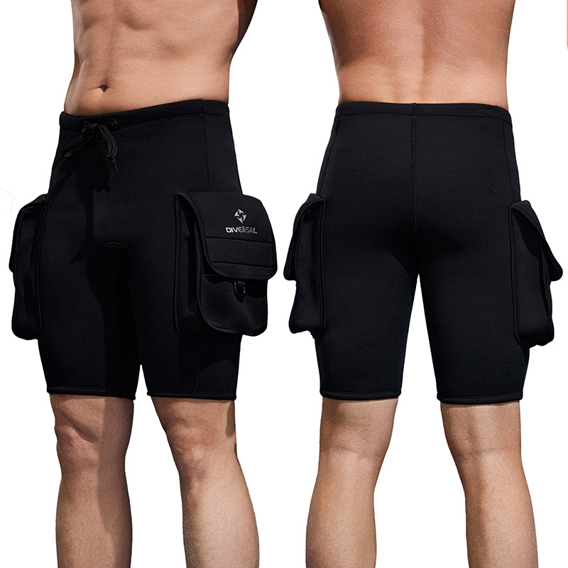 Men Wetsuit Shorts 3mm Neopren - Outdoor Adventure Training 评论和价格